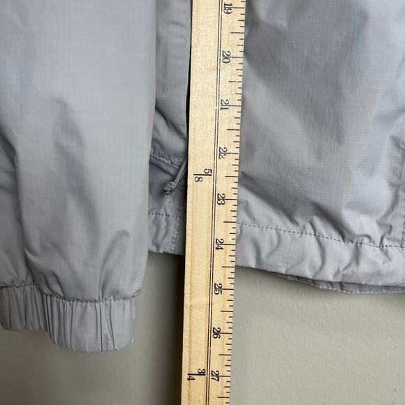 North Face Jacket Dryvent Embroidered Hidden Hood Zipper Pockets M - Picture 9 of 12